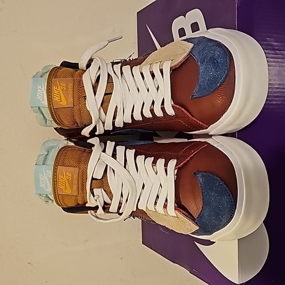 EXCELLENT USED CONDITION NIKE SB ZOOM BLAZER MID EDGE L, SIZE 10. - Picture 5 of 17